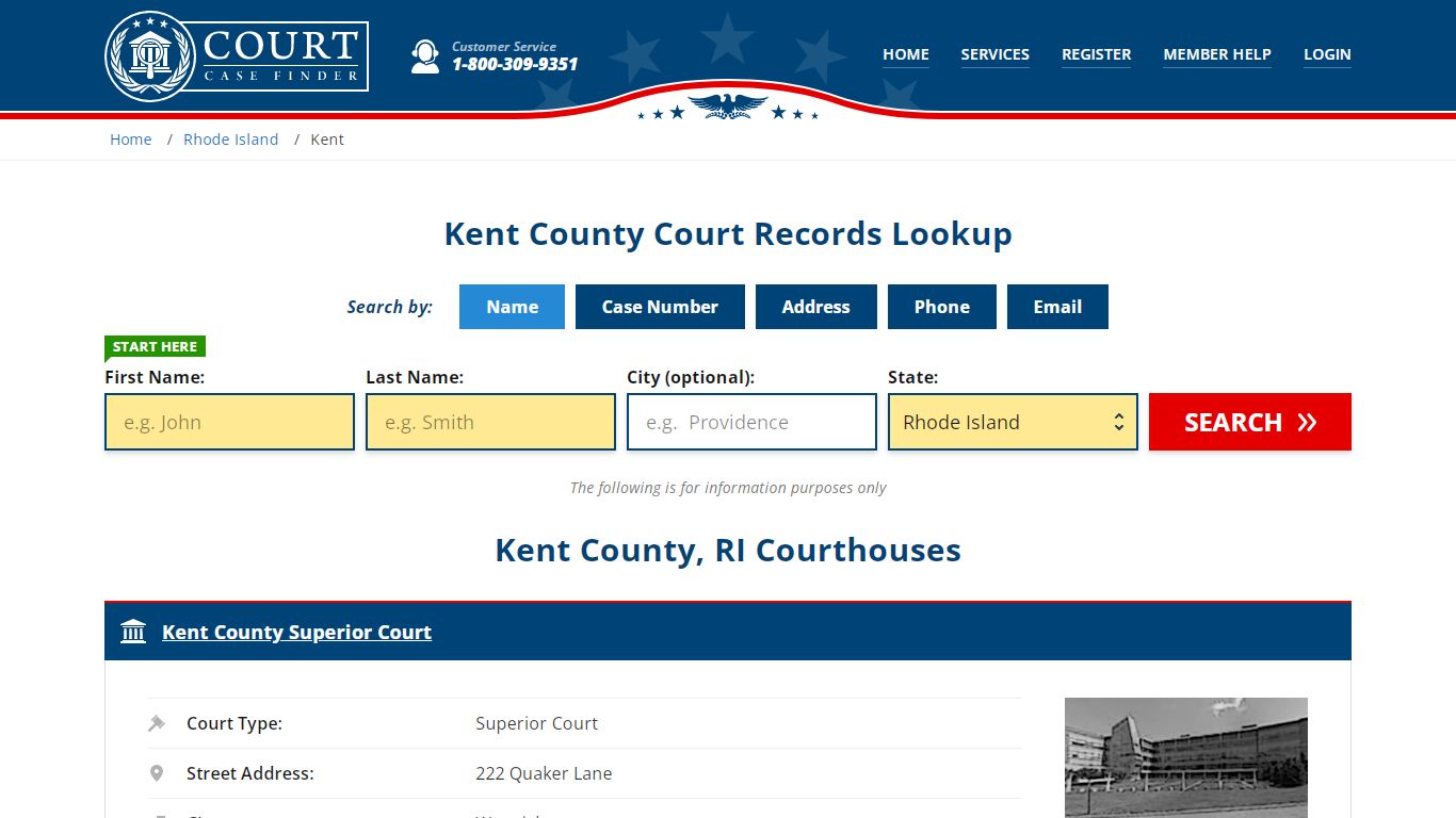 Kent County Court Records | RI Case Lookup